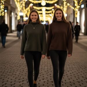 Jersey alpaca cuello alto